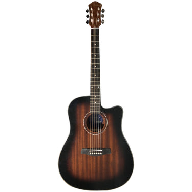 Guitarra Electroacustica La Sevillana Tx-200ceqtsb Tipo Texana Sombreada